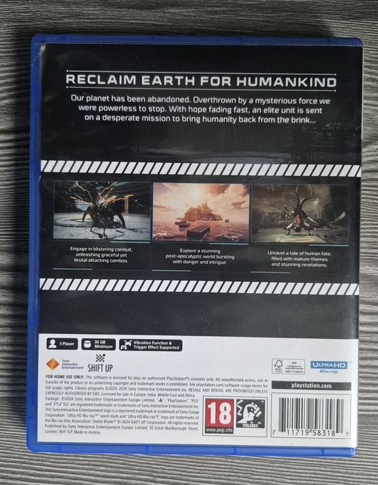 Stellar Blade диск Ps5