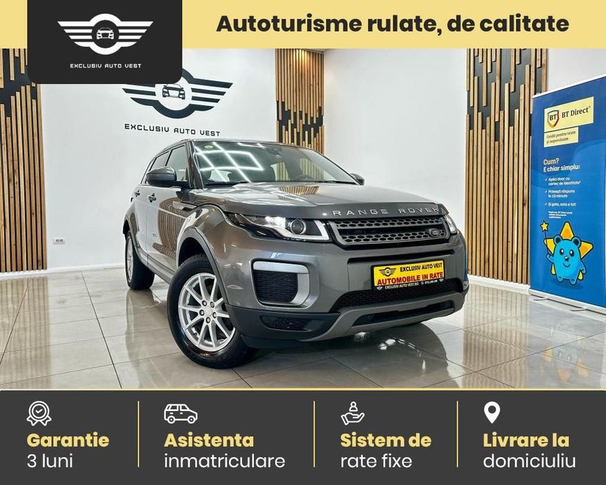 Land Rover Range Rover Evoque / Rate Fixe / Livrare / Garantie
