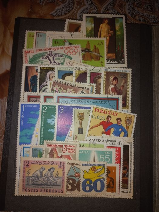 Clasor cu timbre (colectie) valoroase