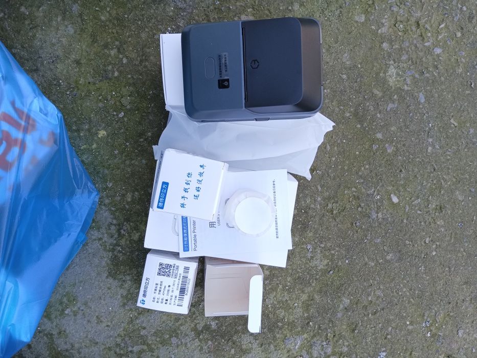 Принтер наклейка штрих код