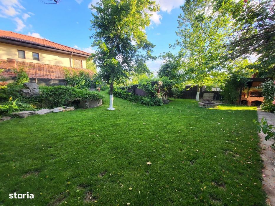 Casa P+1 În Baloțești – Lângă Pădure, Cramă, Beci Și Curte Amenajată