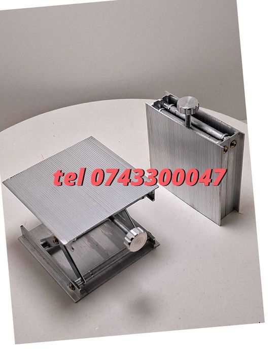 Brat Suport Nivel Laser Smartech Reglare Pe Inaltime 2.5-9 Cm , Aluminiu , Compatibil Bosch Professional Marca Dewalt Deko Hilda Huepar
