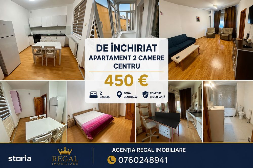 Apartament 2 Camere Centru