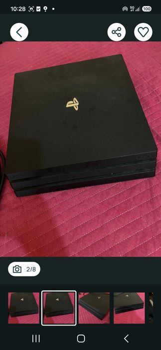 Ps4 pro 1tb  4k ultimă generației ps4 pro