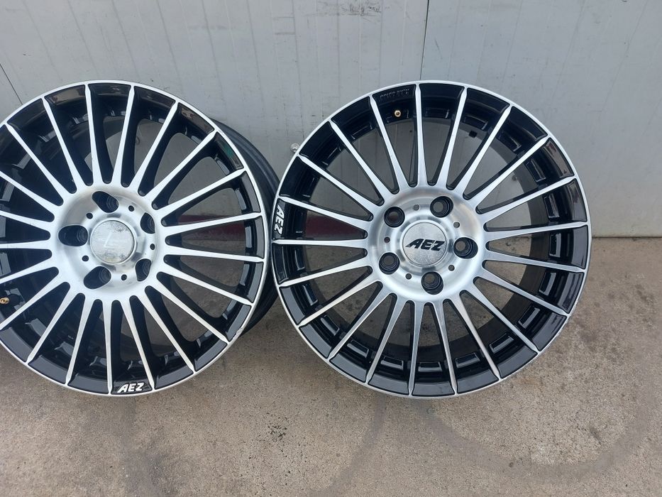 Jante aluminiu r16 / Vw Audi Skoda Seat Mercedes MG / 5x112 / model BICOLOR