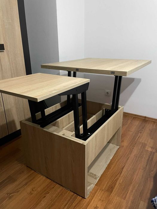 Masa cafea/dining extensibilă Trio – stare foarte bună, ca nouă