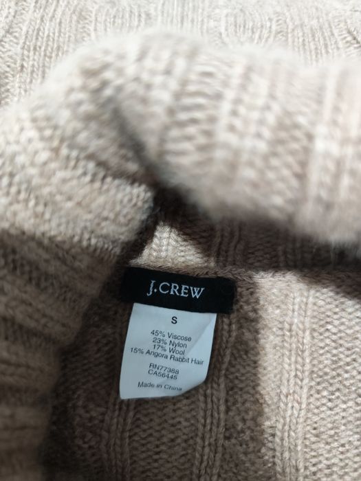 Pulover damă J.Crew mix lână și angora marimea S