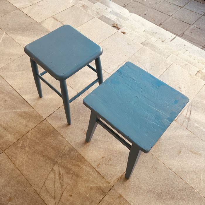 Винтидж скандинавски табуретки (1970–1990 г.)