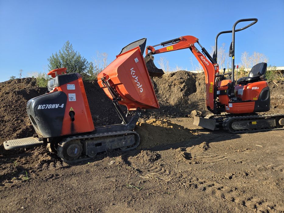 Vând schimb kubota dumper diesel
