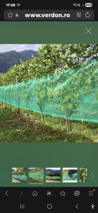 Vând plasa antipasari