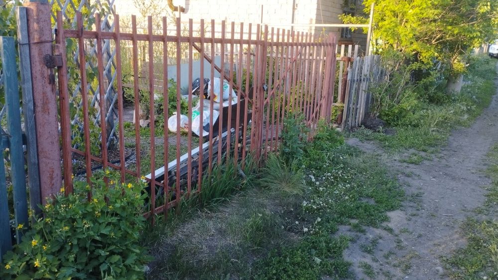 Продам ворота с калиткой с дачи