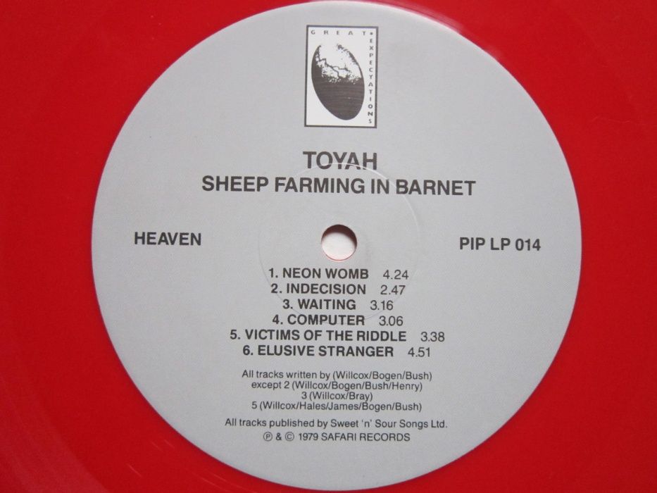 cadou rar vinil Toyah made UK new wave,post-punk,art Rrock Electronic