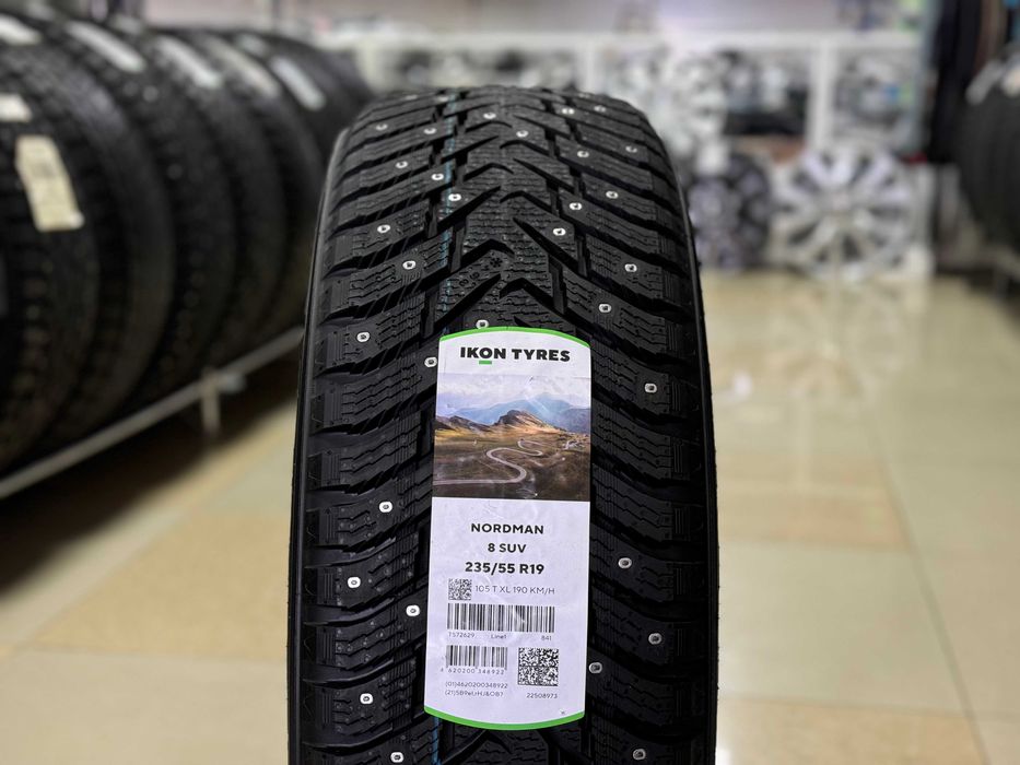 235 55 R19 зимние шины Ikon Nordman 8 SUV 105T XL новые 2024 год