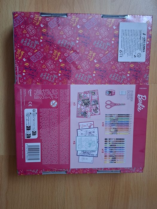 Комплект за рисуване Maped Barbie - 35 части