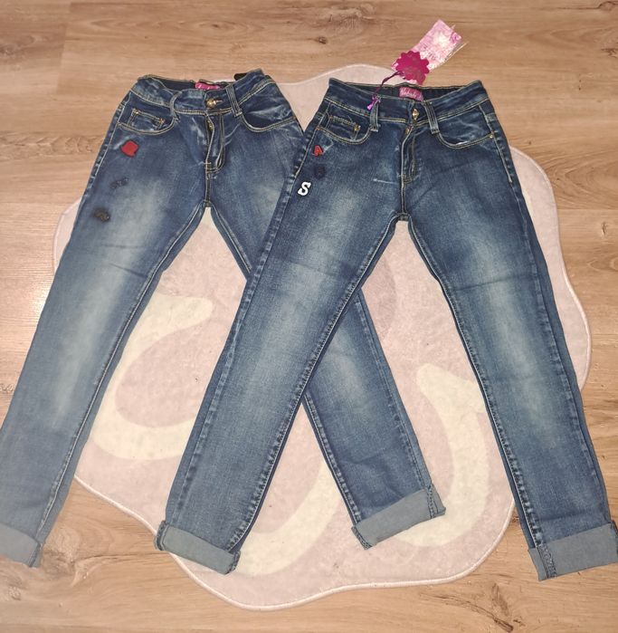 2 бр.Детски дънки Р-р 134-140