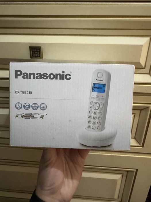 Panasonic стационарный телефон 2 штуки