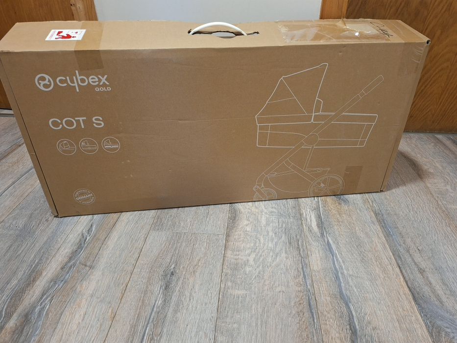 Кош за новородено Cybex Cot S Gold - розов цвят Magnolia pink