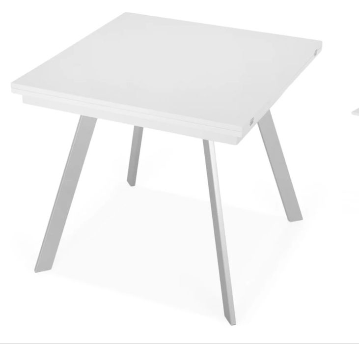 Masa extensibila Alemi , Mobexpert , noua , alba