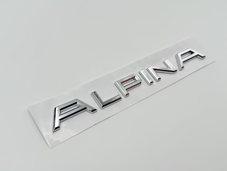 Emblema ALPINA crom spate