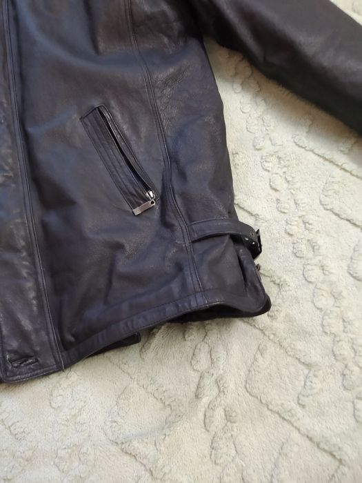 Куртка мужская кожаная