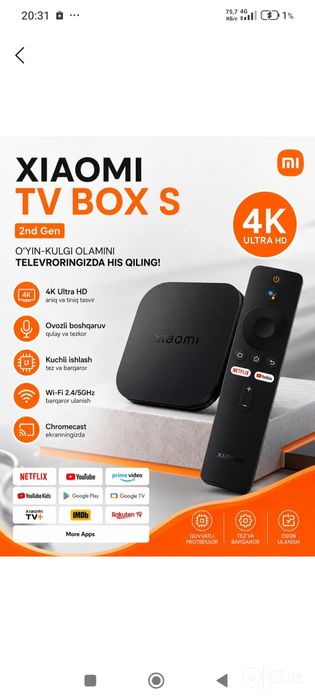 Televizor sotiladi qirilgan joylari yoq