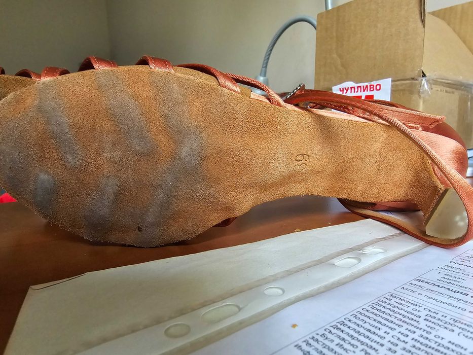 Италиански дамски обувки за танци Dancin размер 39