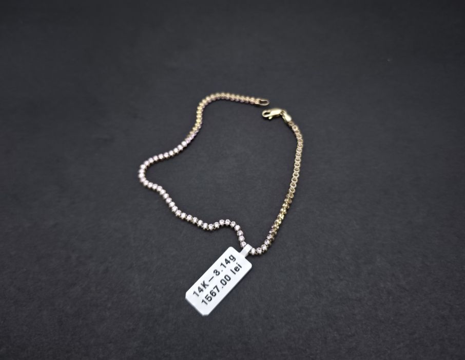 Bijuteria Royal bratara din aur 14k 3.14 gr