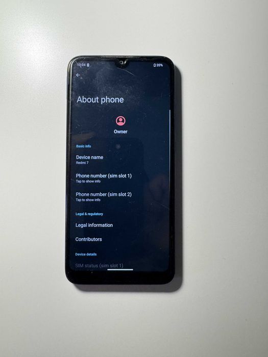 Xiaomi Redmi 7 + Custom ROM