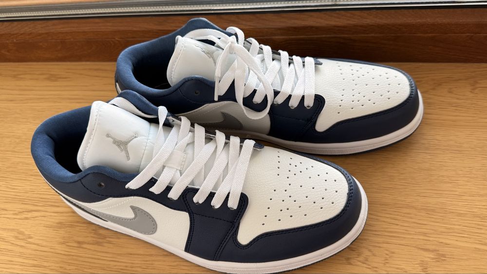 Nike Air Jordan 1 Low White Midnight