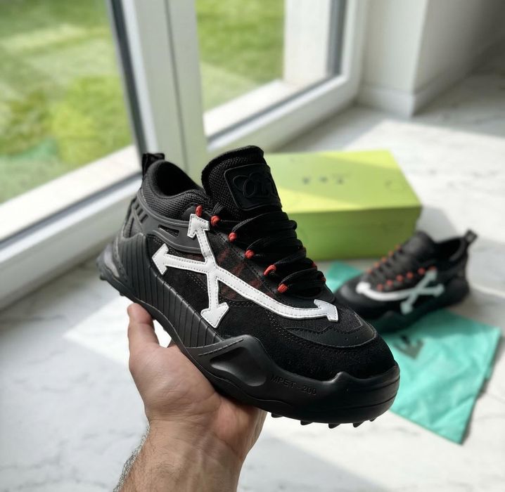 Off-white Odsy Negru Alb - Full Box