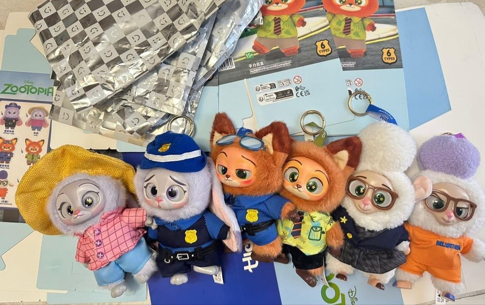 Стич.  Зверополис  мягкая игрушка