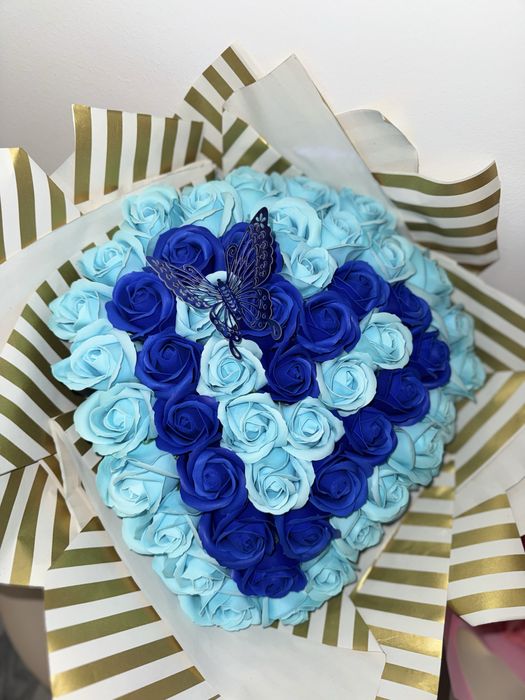 Buchet trandafiri sapun