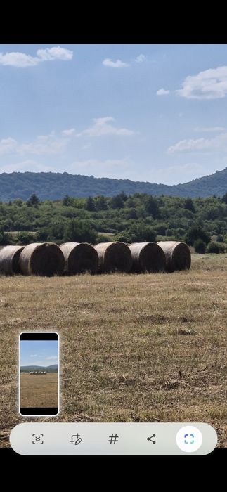 Рулонни бали сено