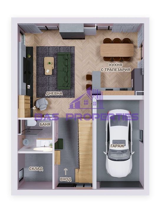 Продава се Къща в с. Вакарел, Област София-област - 219 кв.м за 1500 €/кв.м - Снимка #1