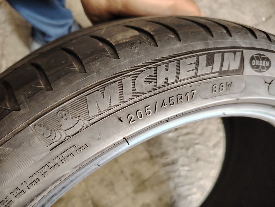 205/45 R17 Michelin Primacy de vară cu buză pt jante