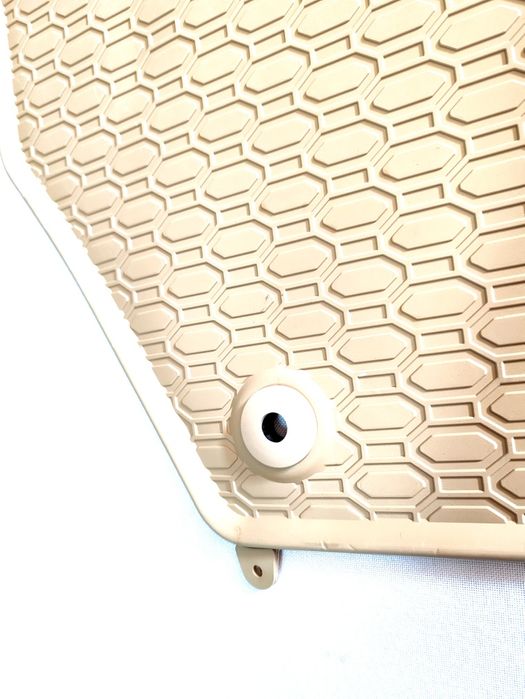 Covorașe cauciuc bej/crem pentru Volvo S60/V60