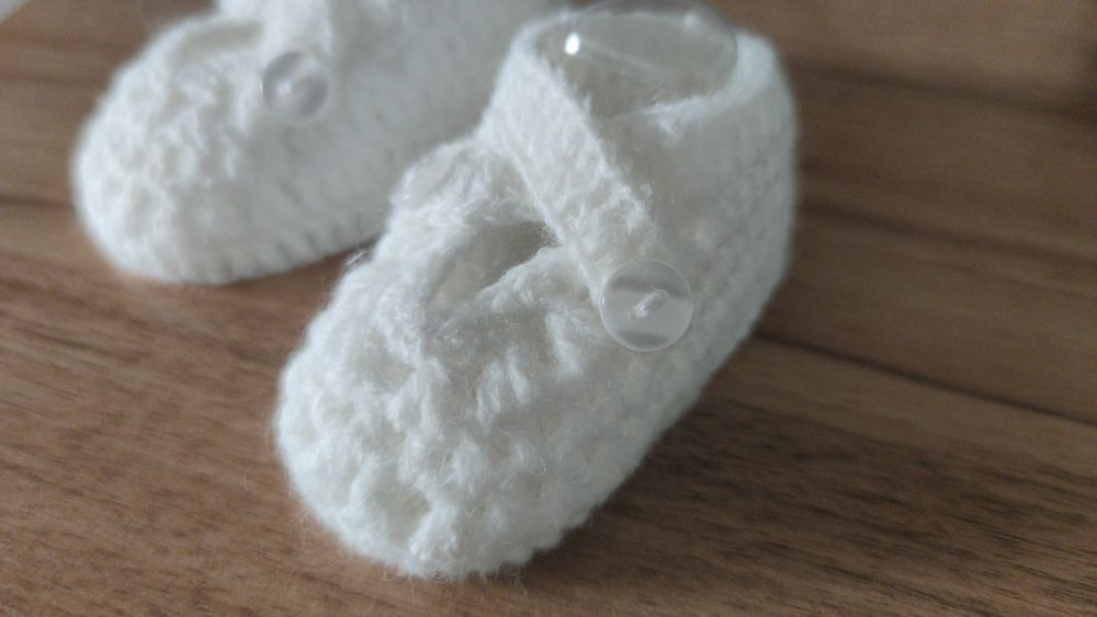 Пинетки белоснежные