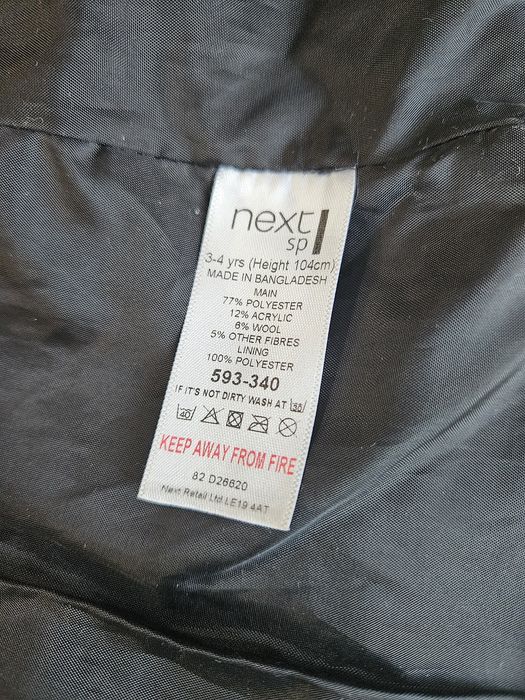 Palton fetite NEXT marimea 104