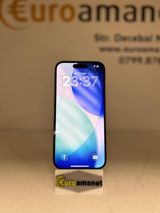 Telefon mobil Apple iPhone 15, 128GB, 90% bat. -D-