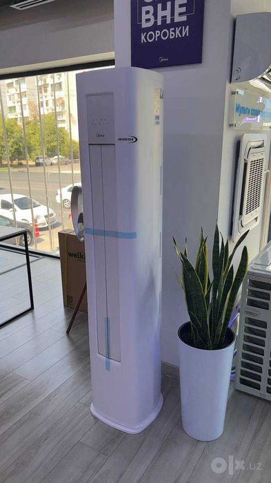 Колонный кондиционер Midea - 24,000 Btu YC- 400/ Инвертор / Доставка