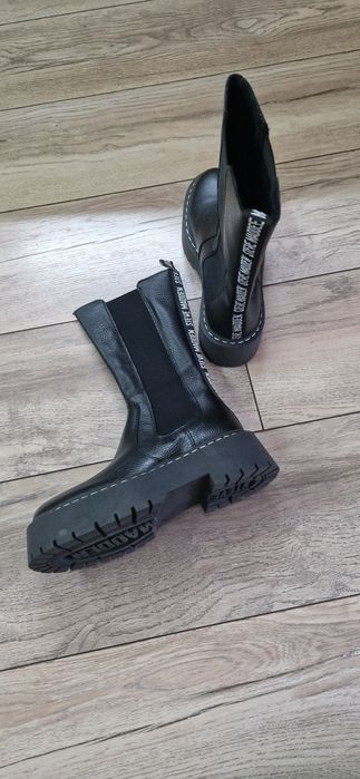 Боти Steve madden, естествена кожа, 37 номер