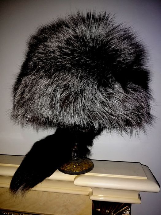 Шапка “Зверобой ", чернобурка.