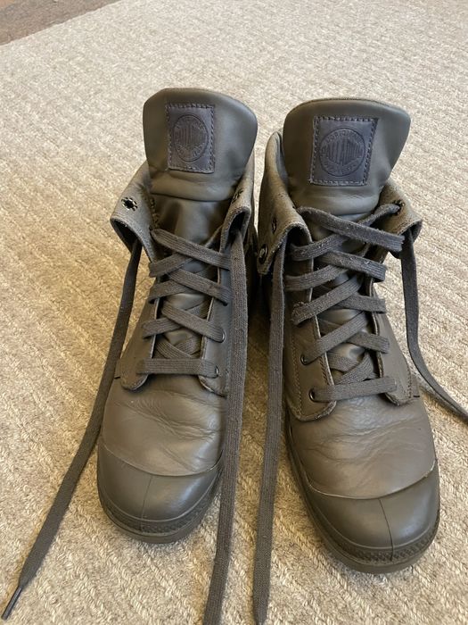 Ghete lungi piele Palladium