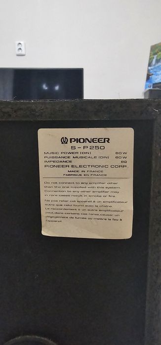 Pioneer  S-P250 Тонколони