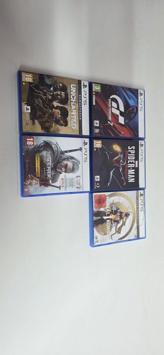 5 Игри за Playstation 5 / PS5 - 5 Броя Дискове Пакетна Цена