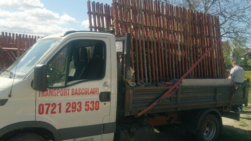 transport moloz(groapa autorizata),nisip,pietris,piatra sparta,beton,p