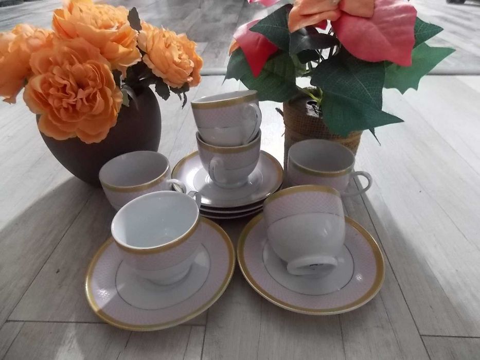 set de cafea espresso din portelan - 25 lei/set