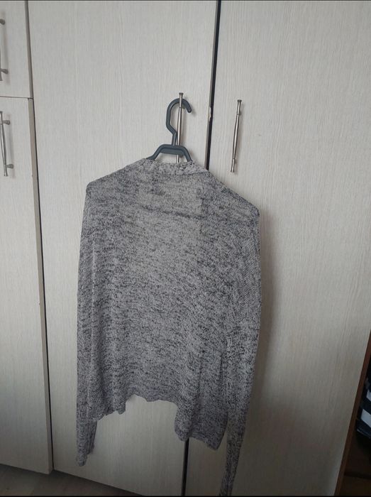 H&M cardigan subțire gri basic, mărimea S