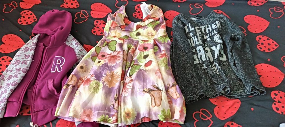 Вещички на девочку