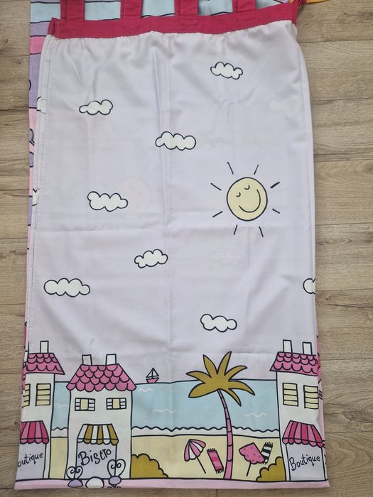 Vand set de 2 draperii fetite